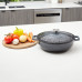 WHCIPRS3002G Westinghouse 30cm Round Shallow Cast Iron Pot